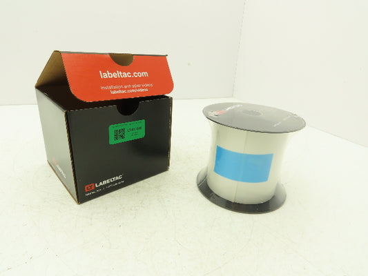 LabelTac LT411HK OEM Clear 4"x75' Label Indoor/Outdoor Temp Range -40 to 180 Deg