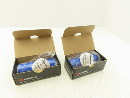 LabelTac L4R03 Black Print Ribbon 4.33x299' Roll, Lot Of 2 Fits LabelTac 4