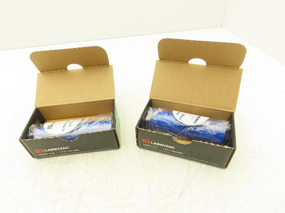 LabelTac L4R03 Black Print Ribbon 4.33x299' Roll, Lot Of 2 Fits LabelTac 4