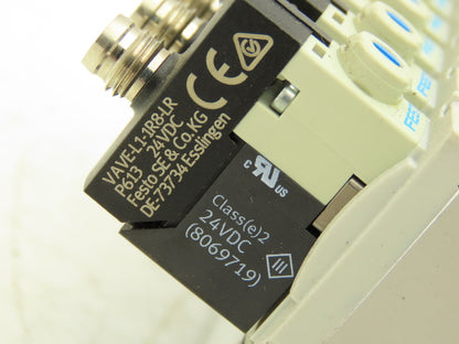 Festo VUVG-B14-M52-MZT-F-1P3 Pneumatic 6-Station Solenoid Valve Manifold 24VDC