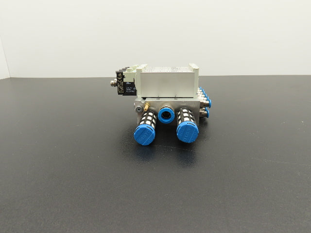 Festo VUVG-B14-M52-MZT-F-1P3  6-Station Solenoid Manifold w/4 Valves 24VDC