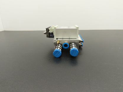 Festo VUVG-B14-M52-MZT-F-1P3  6-Station Solenoid Manifold w/4 Valves 24VDC