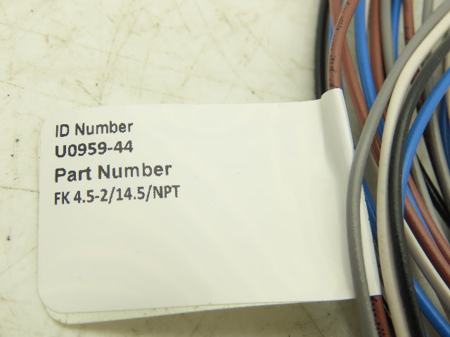 Turck FK4.5-2/14.5/NPT Actuator And Sensor Receptacle Female M12 Lot of 5