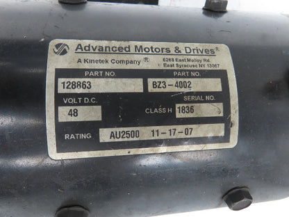 Advanced Motors & Drives BZ3-4002 Landoll Hydraulic Pump & Motor B30/42E180D