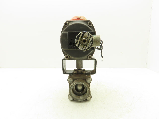 Worcester Controls 20-39SW 120A-R3 Pneumatic Actuator 2"NPT Stainless Ball Valve