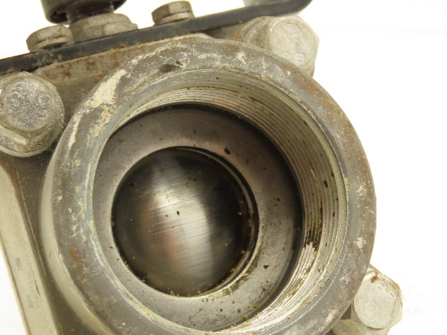 Worcester Controls 20-39SW 120A-R3 Pneumatic Actuator 2"NPT Stainless Ball Valve