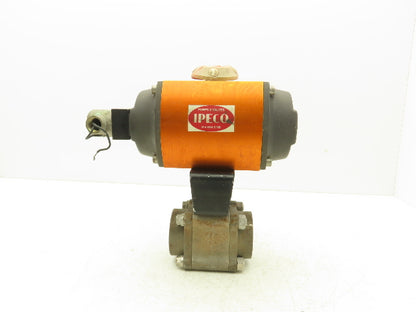 Worcester Controls 20-39SW 120A-R3 Pneumatic Actuator 2"NPT Stainless Ball Valve