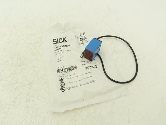 Sick RAY10-AB5CBL Photoelectric Retro-Reflective Sensor Male Connector M8 4 Pin