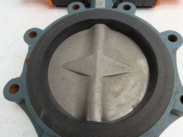 Ebro Z014-A DN200 8" Butterfly Valve & Pneumatic Spring Actuator EB10.1 sys 60