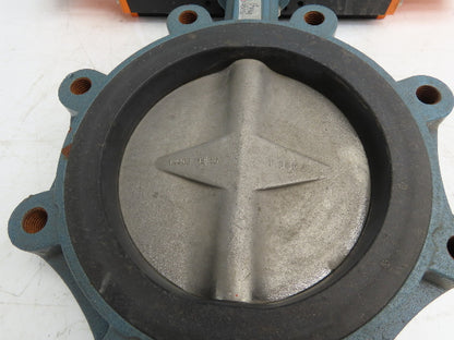 Ebro Z014-A DN200 8" Butterfly Valve & Pneumatic Spring Actuator EB10.1 sys 60