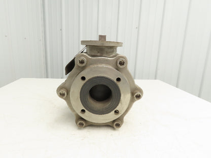 Cerecist CV2-150300-45-CE-SIC 3" Ceramic Ball Valve Silicon Carbide Lined 150psi