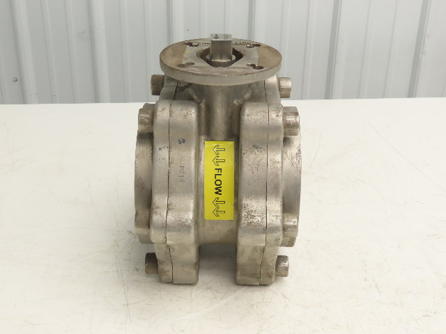 Cerecist CV2-150300-45-CE-SIC 3" Ceramic Ball Valve Silicon Carbide Lined 150psi