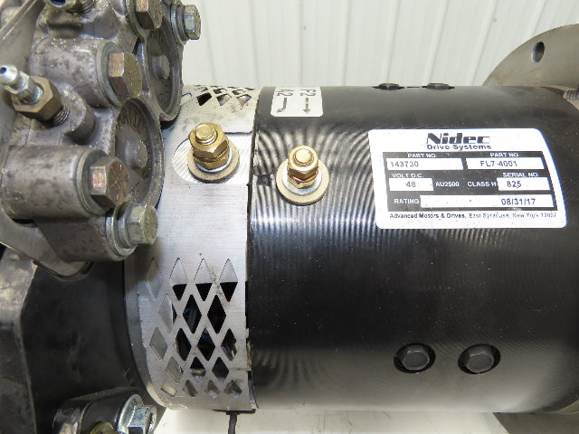 Nidec Drve Systems FL7-4001 Landoll DC Direct Drive Motor 48V B30/42E180D