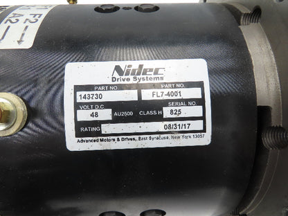 Nidec Drve Systems FL7-4001 Landoll DC Direct Drive Motor 48V B30/42E180D