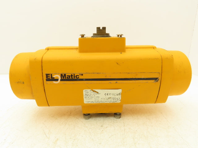 EloMatic F0200U Pneumatic Valve Actuator Rack and Pinion 120psi