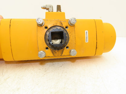 EloMatic F0200U Pneumatic Valve Actuator Rack and Pinion 120psi