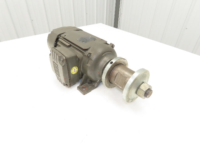 Weg 00336ES3ESA80SL Saw Arbor Motor 3Hp 3500 RPM 230/460V 3PH 80S/MS LH Thread