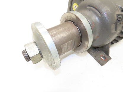 Weg 00336ES3ESA80SL Saw Arbor Motor 3Hp 3500 RPM 230/460V 3PH 80S/MS LH Thread