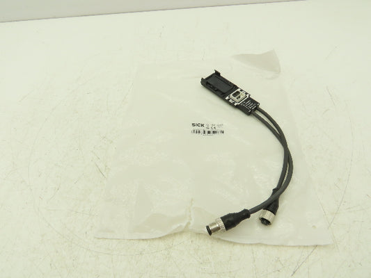 Sick 2093098 System Plug Adapter M12-5 With Extension M12-5 Dip Switch