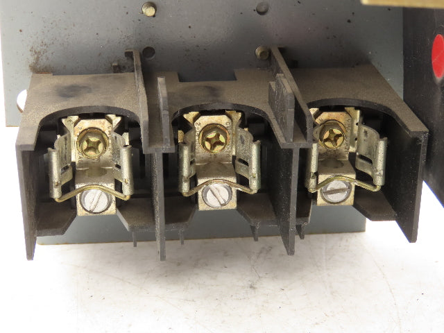Square D 9422 EQ3198 Fusible Disconnect Switch 30A 3-Pole Flange-Mount w/Handle