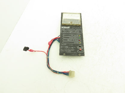 Hobart 250CII Forklift Battery Charger - Control Panel Only 192617-001