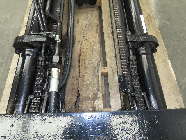 Hyster E50XM-33 Forklift Mast 189" 3-Stage Tilt Class 2 Electric 4950lbs