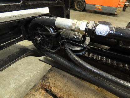 Hyster E50XM-33 Forklift Mast 189" 3-Stage Tilt Class 2 Electric 4950lbs