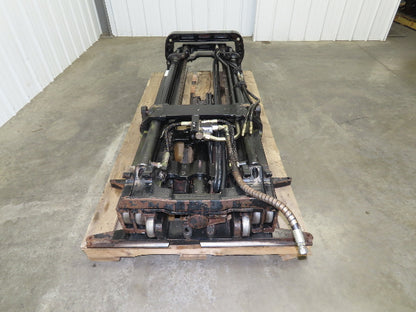 Hyster E50XM-33 Forklift Mast 189" 3-Stage Tilt Class 2 Electric 4950lbs