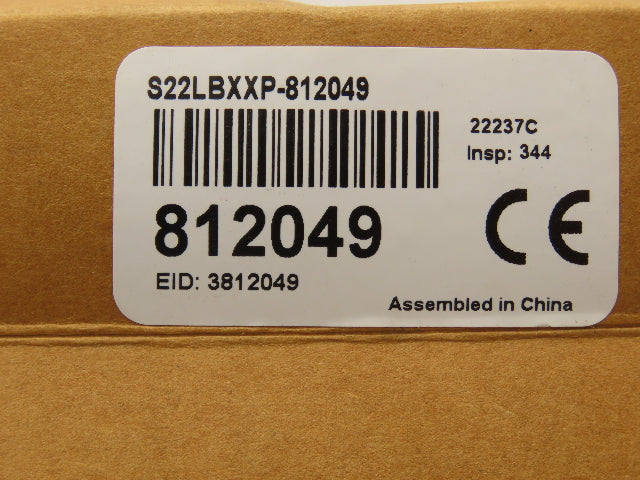 Banner S22LBXXP Core Panel Mount Indicator Light Blue LED 22mm Lot of 2