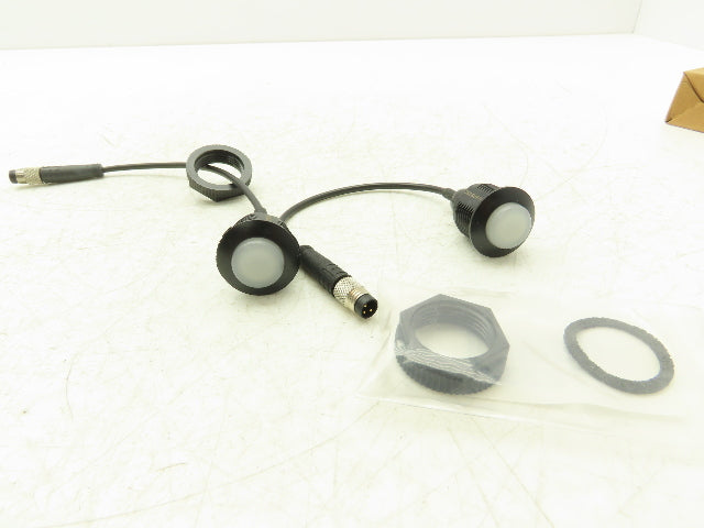 Banner S22LBXXP Core Panel Mount Indicator Light Blue LED 22mm Lot of 2