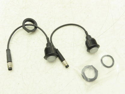 Banner S22LBXXP Core Panel Mount Indicator Light Blue LED 22mm Lot of 2