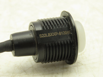 Banner S22LBXXP Core Panel Mount Indicator Light Blue LED 22mm Lot of 2