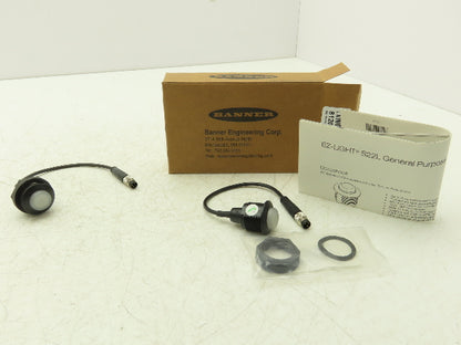 Banner S22LBXXP Core Panel Mount Indicator Light Blue LED 22mm Lot of 2