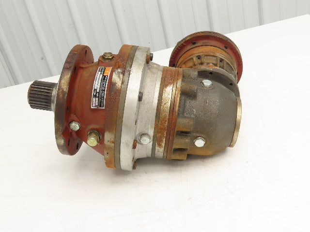 Reggiana Riduttori RA300DM Planetary Reducer Gearbox 41.7:1 Ratio Right Angle
