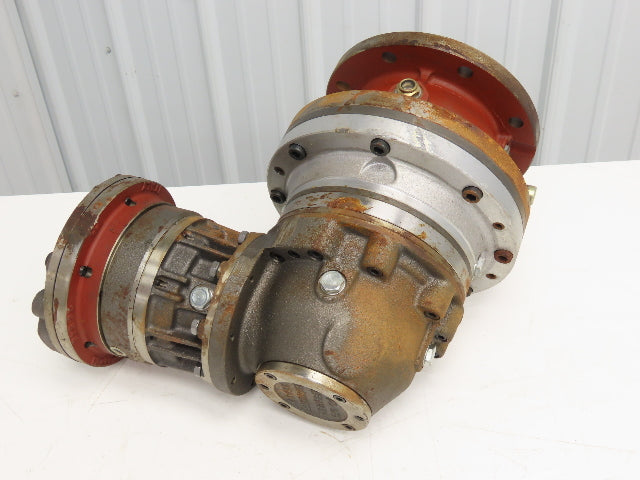 Reggiana Riduttori RA300DM Planetary Reducer Gearbox 41.7:1 Ratio Right Angle