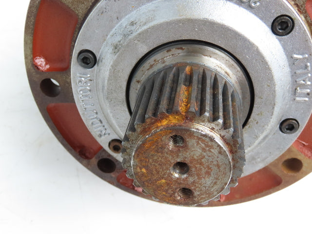 Reggiana Riduttori RA300DM Planetary Reducer Gearbox 41.7:1 Ratio Right Angle