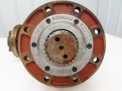 Reggiana Riduttori RA300DM Planetary Reducer Gearbox 41.7:1 Ratio Right Angle