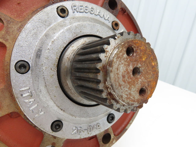 Reggiana Riduttori RA300DM Planetary Reducer Gearbox 41.7:1 Ratio Right Angle