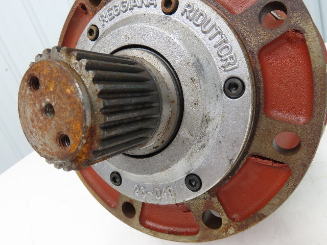 Reggiana Riduttori RA300DM Planetary Reducer Gearbox 41.7:1 Ratio Right Angle