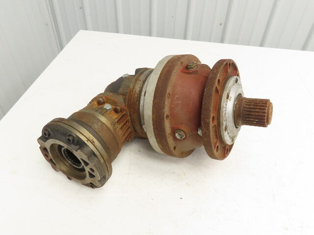 Reggiana Riduttori RA300DM Planetary Reducer Gearbox 41.7:1 Ratio Right Angle