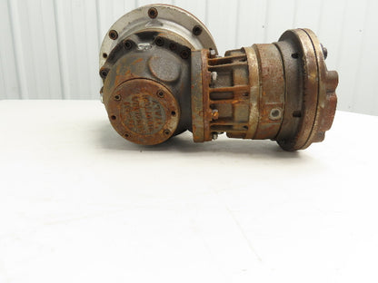 Reggiana Riduttori RA300DM Planetary Reducer Gearbox 41.7:1 Ratio Right Angle