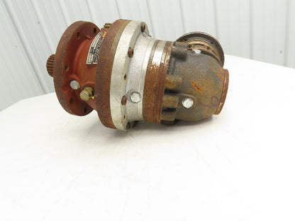 Reggiana Riduttori RA300DM Planetary Reducer Gearbox 41.7:1 Ratio Right Angle