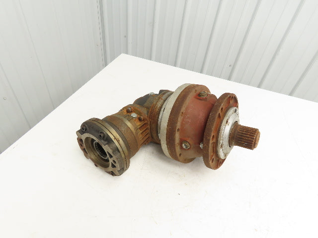 Reggiana Riduttori RA300DM Planetary Reducer Gearbox 41.7:1 Ratio Right Angle