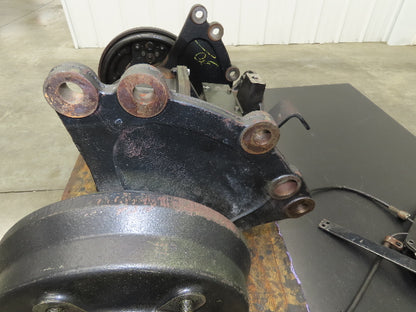 Hyster E50XM-33 Forklift Front Dual Wheel Drive Axle Assembly 6-Lug & Park Brake