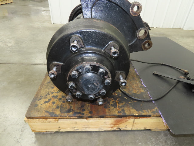 Hyster E50XM-33 Forklift Front Dual Wheel Drive Axle Assembly 6-Lug & Park Brake