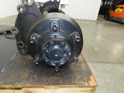 Hyster E50XM-33 Forklift Front Dual Wheel Drive Axle Assembly 6-Lug & Park Brake