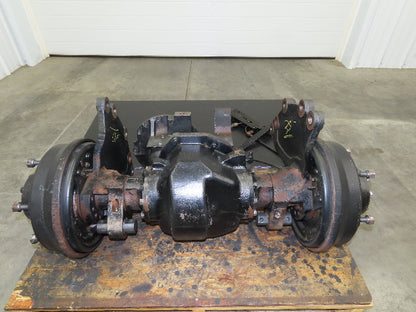 Hyster E50XM-33 Forklift Front Dual Wheel Drive Axle Assembly 6-Lug & Park Brake