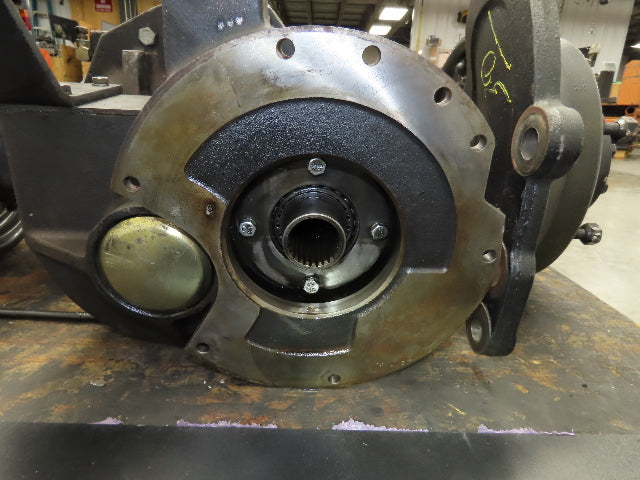 Hyster E50XM-33 Forklift Front Dual Wheel Drive Axle Assembly 6-Lug & Park Brake