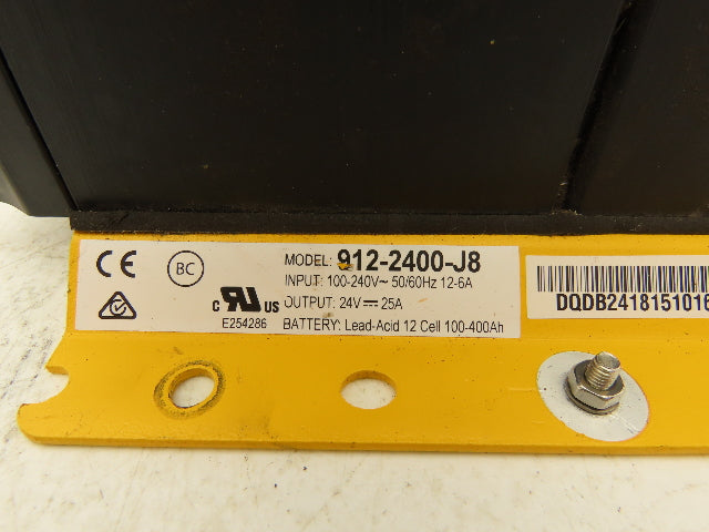 Delta Q 912-2400-J8 QuiQ Battery Charger On Board 24VDC JLG 10MSP Stock Picker