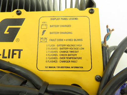 Delta Q 912-2400-J8 QuiQ Battery Charger On Board 24VDC JLG 10MSP Stock Picker